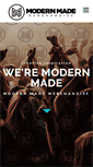 Mobile Screenshot of modernmademerch.com